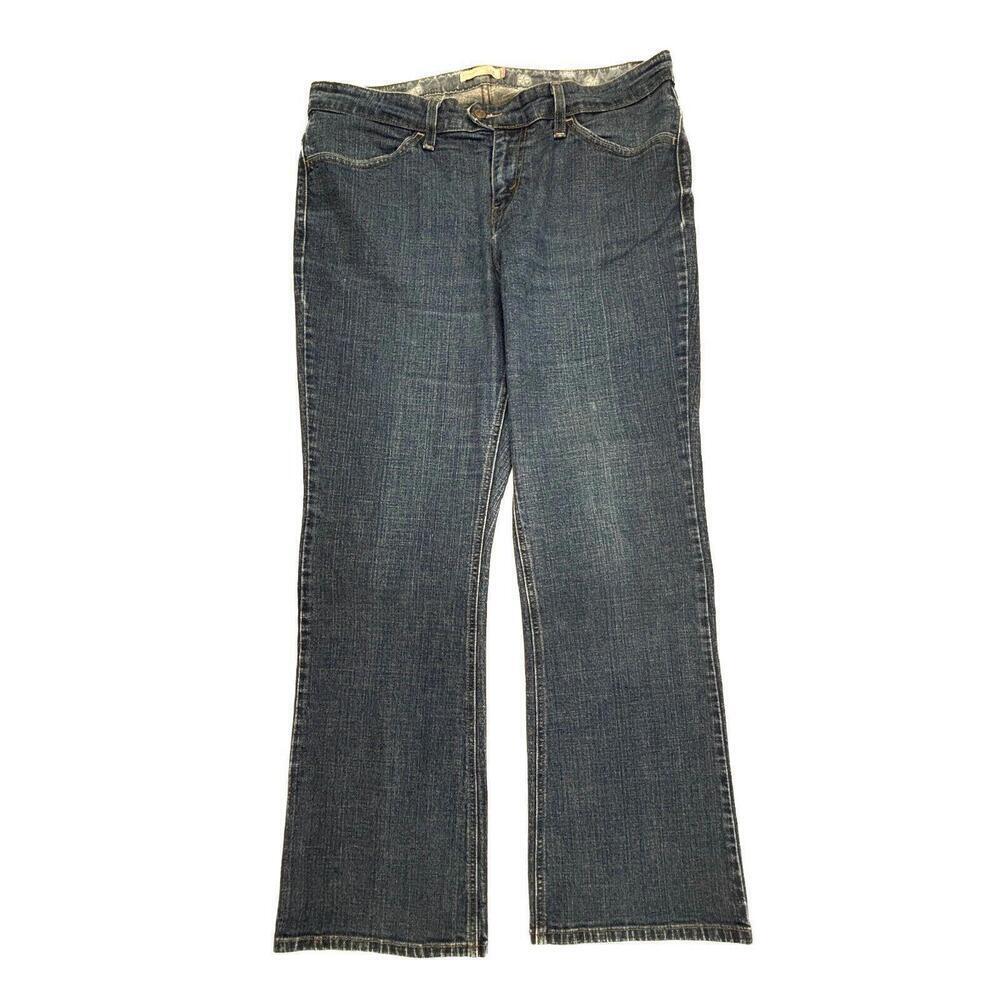 Levi's 515 Bootcut Women's size 14 Dark Wash Blue Denim Jeans